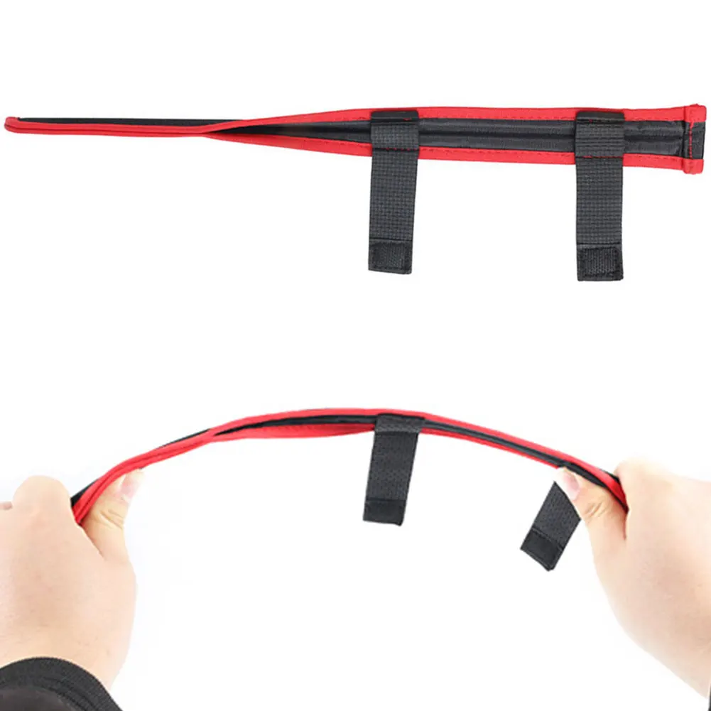 Portable Foldable Fishing Rod Tip Protective Cover Fishing Rod Tip Cover Tackle Tubes Rod Tip Case Protector for Fishing Rod