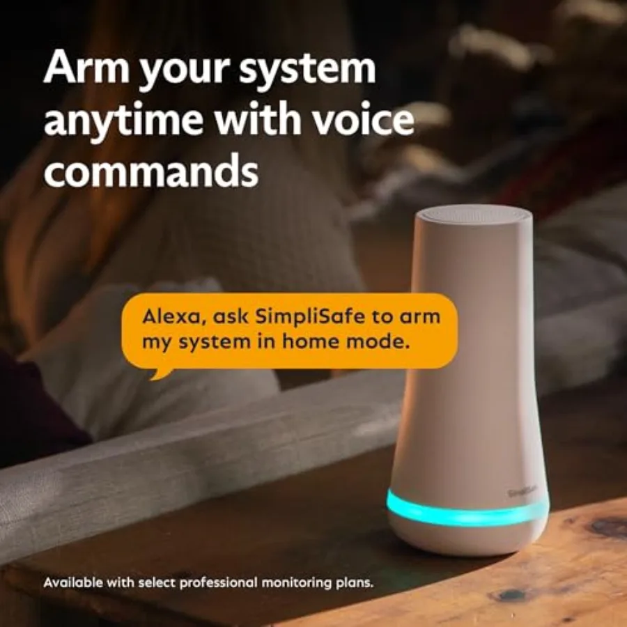 Wireless home security system details