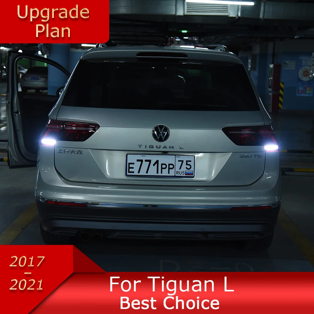 Car Lights for Tiguan L 2017-2021 LED Auto Taillights Assembly Upgrade 2022 Style Design Dynamic Lamp Highlight Tool Accessories