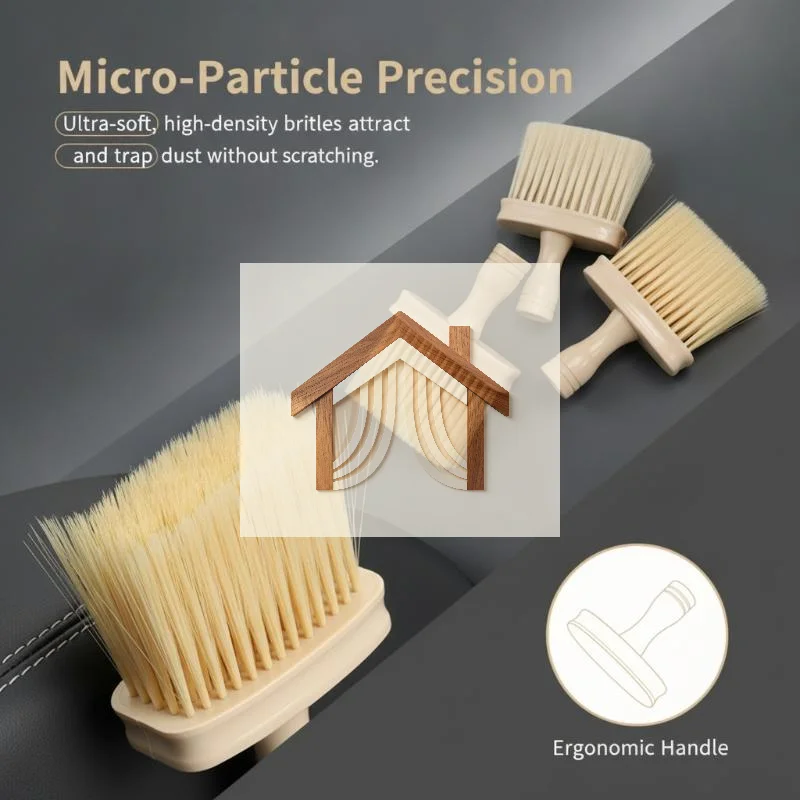Multipurpose Cleaning Brush Soft Bristle Dust Remover for Student Desks Keyboards Laptops Dorm Room Cleaning