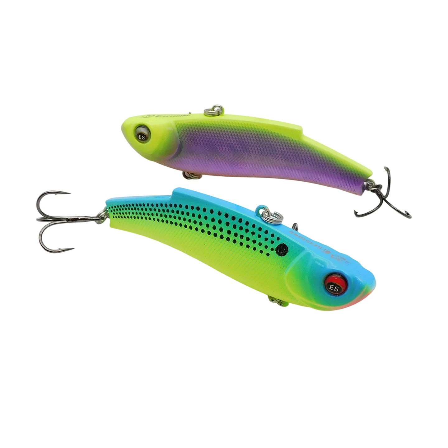 ESFISHING Vibration Wobbler Hard Bait DEFO VIB 70mm 90mm Sinking ICSA Artificial Wobblers For Pike Perch Trout
