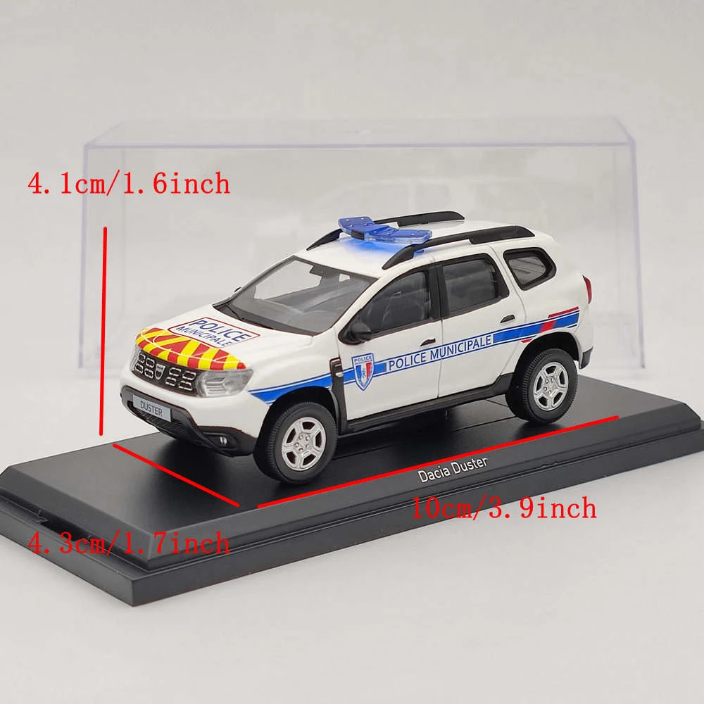 Norev 1/43 per Dacia Duster Police city 2020 White Diecast Models Car Christmas Gift Limited Collection