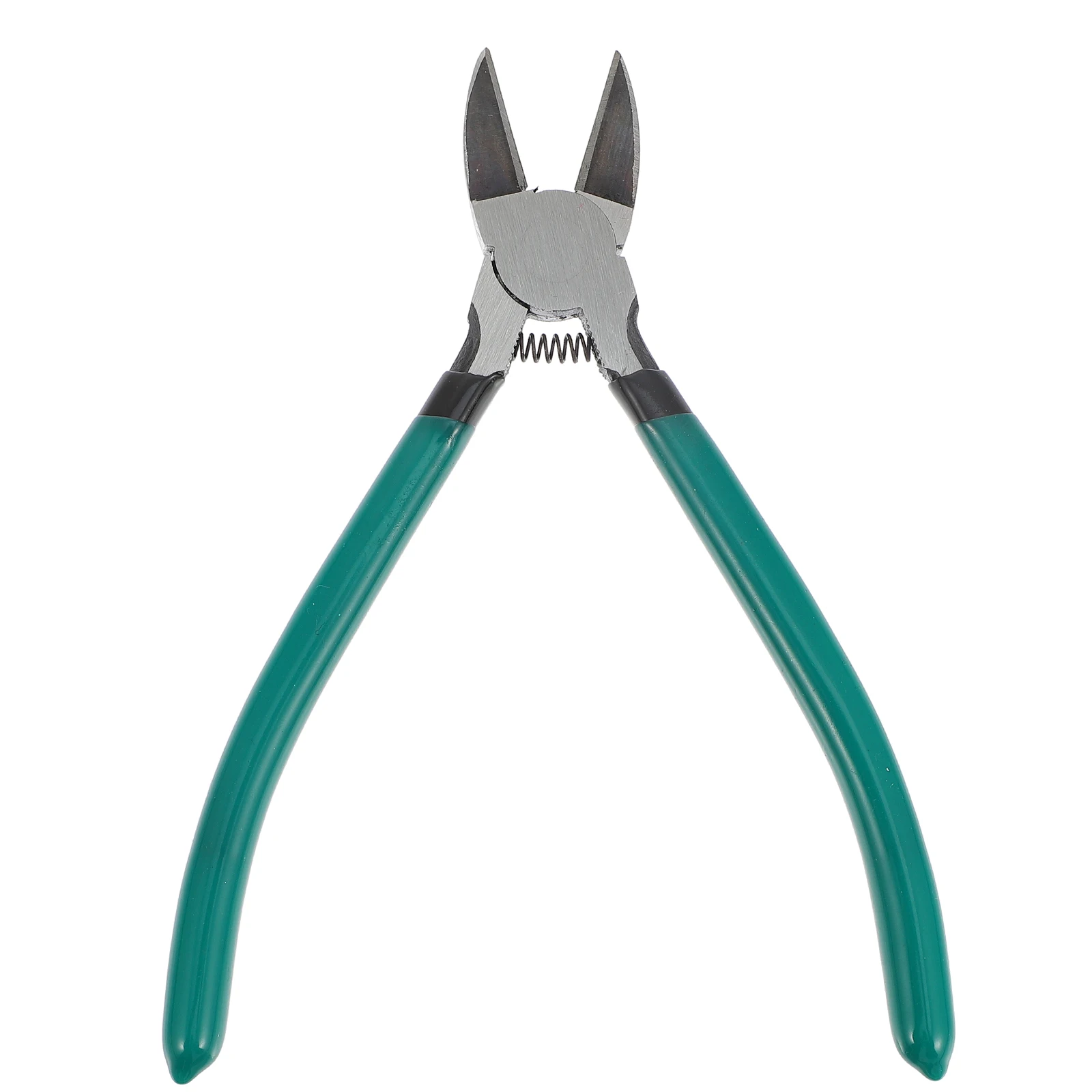 

Carbon Steel Cutting Pliers Compact Lightweight Wire Stripping Tool Repair Short Jaw Beveled Edge Decrustation Pliers H