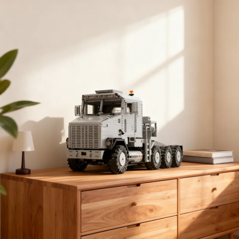 

5993pcs MOC Oshkosh M1070 Military Technical Model Building Blocks Creative DIY Gift Display Decor Assemble Premium Adult Kids