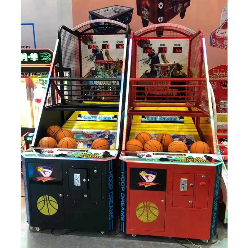

Premium Adult Entertainment: Coin-Op Basketball Machine with Smart Ticket Redemption & Commercial Grade Construction
