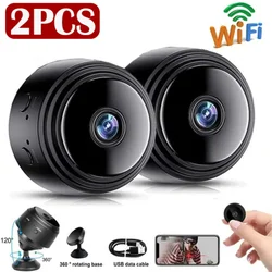 Caméscopes vidéo de sécurité sans fil, caméra IP HD 1080P, enregistreur vocal, télécommande, vision nocturne, mini caméra mobile WiFi, A9