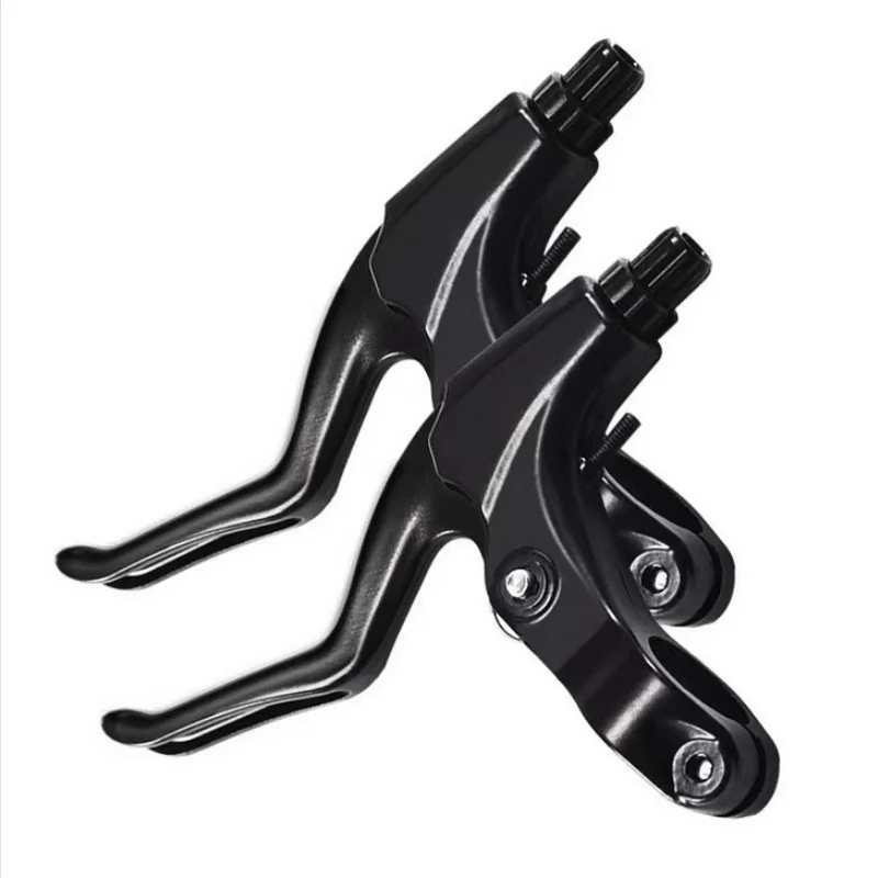 1 Para Aluminiowych Klamkomanetek Rowerowych Pasujących do Kierownic o Średnicy 22,2 mm Ultralekkie Dźwignie Hamulcowe Rowerowe V-Brake Uniwersalne