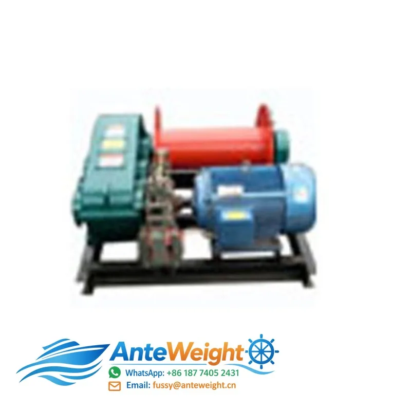 Mooring Anchor Windlass AC 220-480 V 2 3 5 10 T Wire Rope Windlass Capstan JK/JM Electric Winch