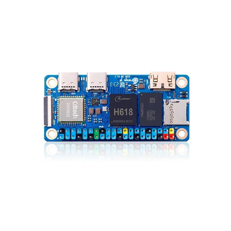 Orange Pi Zero 2W Ram Ddr4 Mini Pc Allwinner H618 Oranje Pi Nul 2 W Wifi Bluetooth Ble Sbc Single Board Computer Zero 2 W
