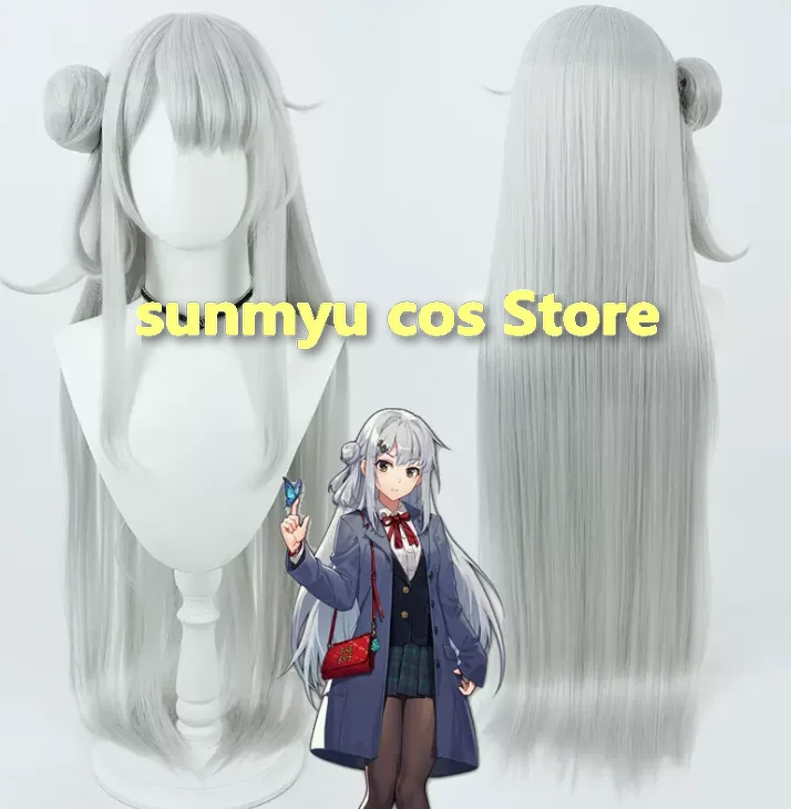 MahjongSoul Yuzu Cosplay Wig  Ichihime Yui Yagi Hana Ninomiya Wig