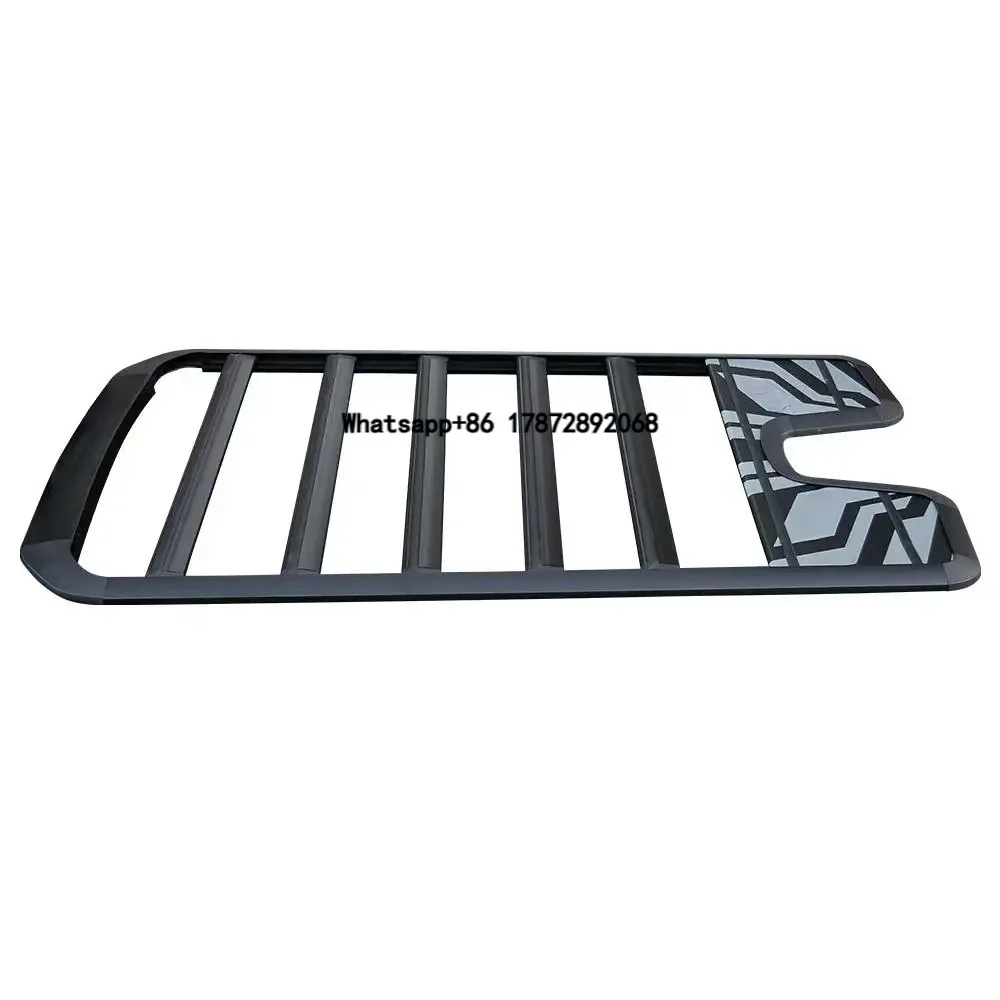 

Cross-Border Aluminum Alloy Roof Rack for 10-23 Prado LC150 with Side Ladder Overbearing Roof Platform 100kg Capacity