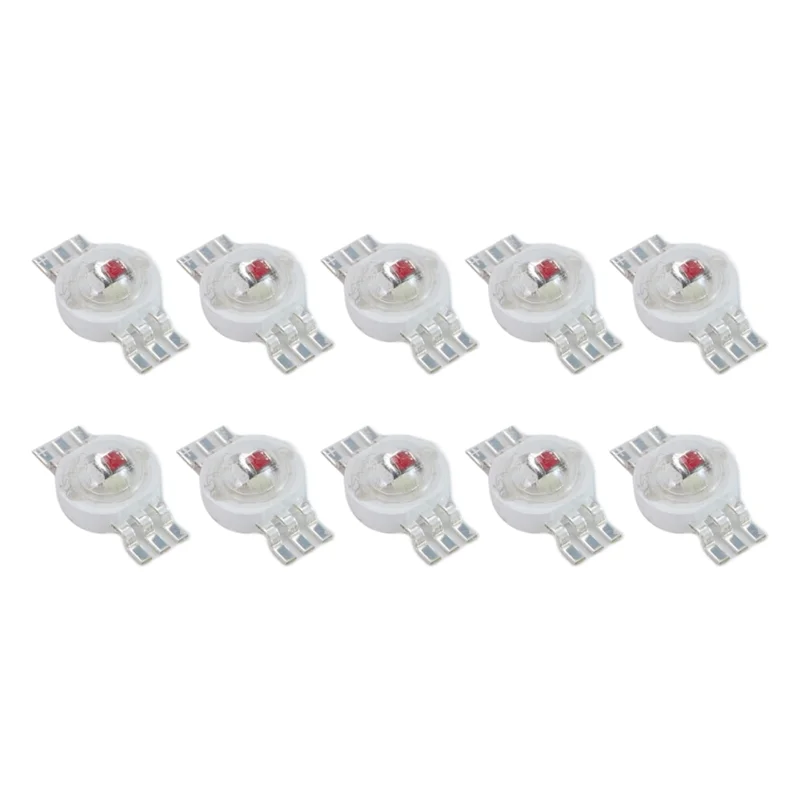 

10Pcs 3X3W High Power RGB Red Green Blue LED Light Lamp Energy Saving Lamp Beads Bulbs 6PIN 45MIL 3W High Power Chip-A57X