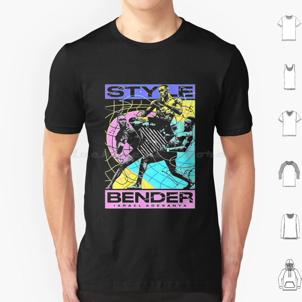 Israel The Last Style Bender Adesan T Shirt Big Size 100% Cotton Adesanya Bender Cheap Price Get Their Hands Dirty I Am The