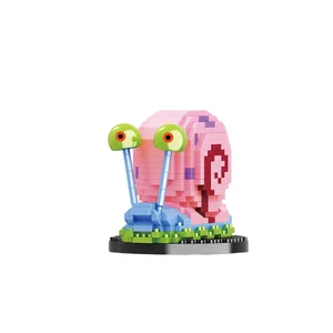 سبونجبوب سكوير بانتس لبنات بناء الكرتون ، باتريك ستار ، شخصية عمل السيد كرابس ، ألعاب تعليمية أنيمي ، هدية أطفال أعلى 10 مبيعات ليغو سبونجبوب - رقم 9