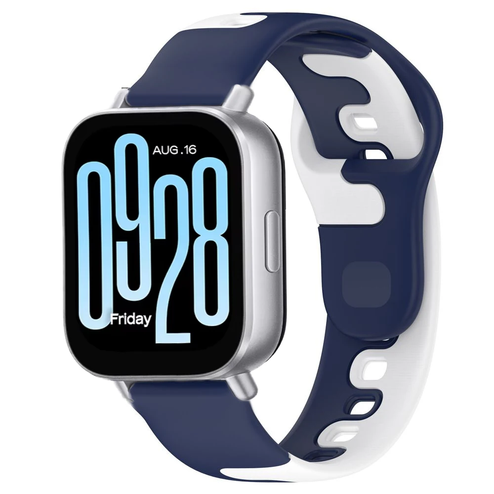 22mm Sports Watchband For Xiaomi Redmi Watch 5 Active/5 Lite Soft Silicone Wrist Strap For Redmi Watch 3 Active/3 Lite Bracelet