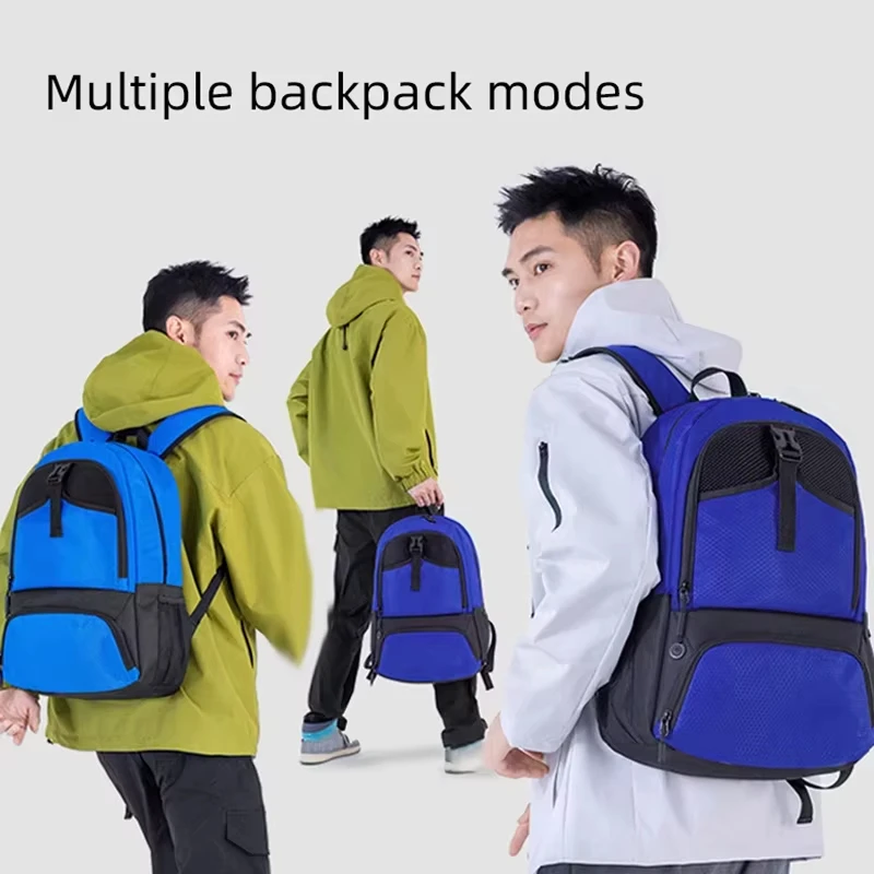 Basketball Backpack Sports Training Backpack with Independent Ball Compartment Independent Shoes Pocket Football Rucksack view 6