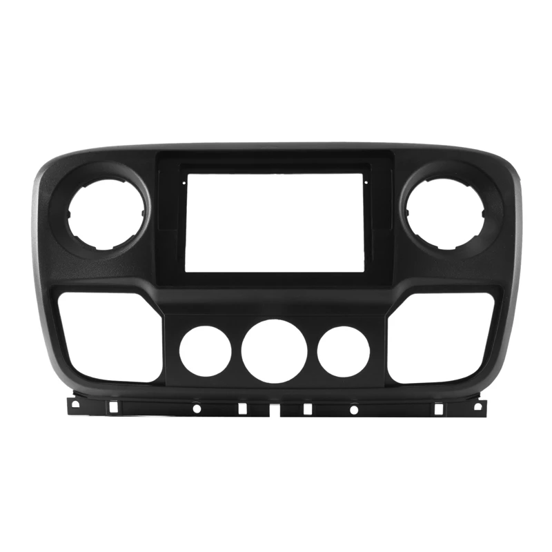 10.1 Inch Plastic Fascia Radio Panel For RENAULT Master, OPEL Movano, NISSAN NV400 2010+ Dash Kit Facia Trim Plate Adapter