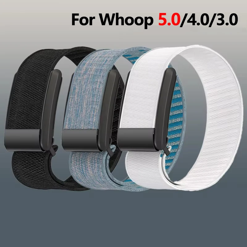 

Нейлоновый ремешок для браслетов Whoop 5,0 4,0 3,0, спортивный эластичный браслет для часов Correa, эластичный ремень на запястье, замена ремней Whoop 5,0