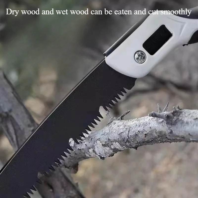 Folding hand-made garden fruit tree saw, quick and labor-saving woodworking saw artifact