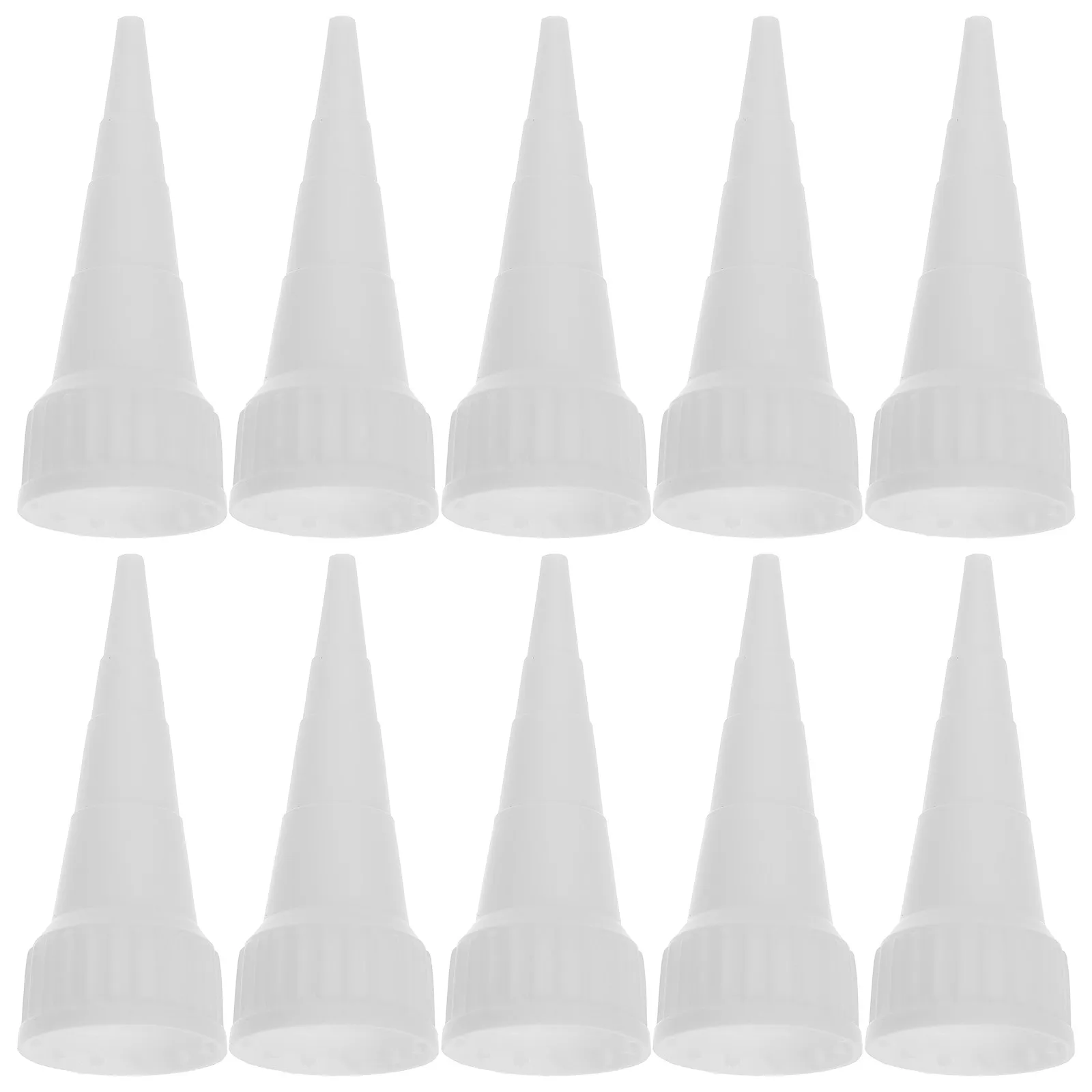 

20Pcs Caulk Extension Nozzle Tips Reusable Caulking Applicator Tool Precise Finisher Kit Caps Saving Caulk Saving Caps