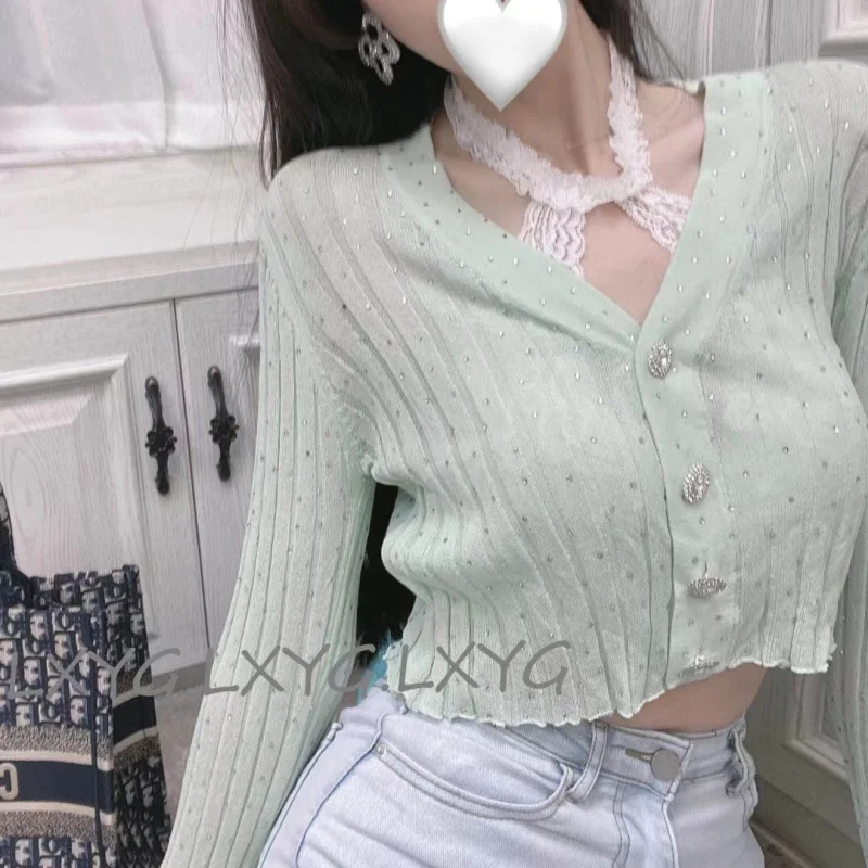 Green 6638 (single cardigan)