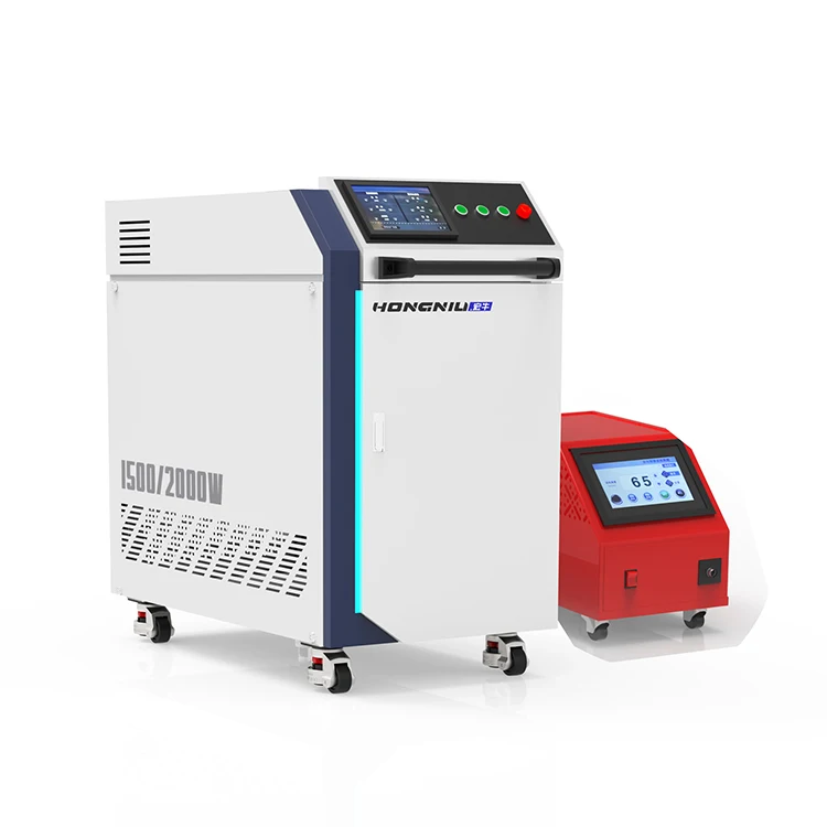 

2025 Water-Cooled Handheld Laser Cleaning Machine for Metal Sheet Rust Removal, 2000W Portable with Interchangeable Laser Heads