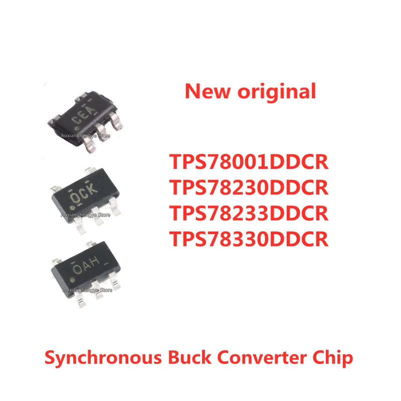 10PCS TPS78001DDCR TPS78230DDCR TPS78233DDCR TPS78330DDCR SOT23-5 Synchronous Buck Converter Chip