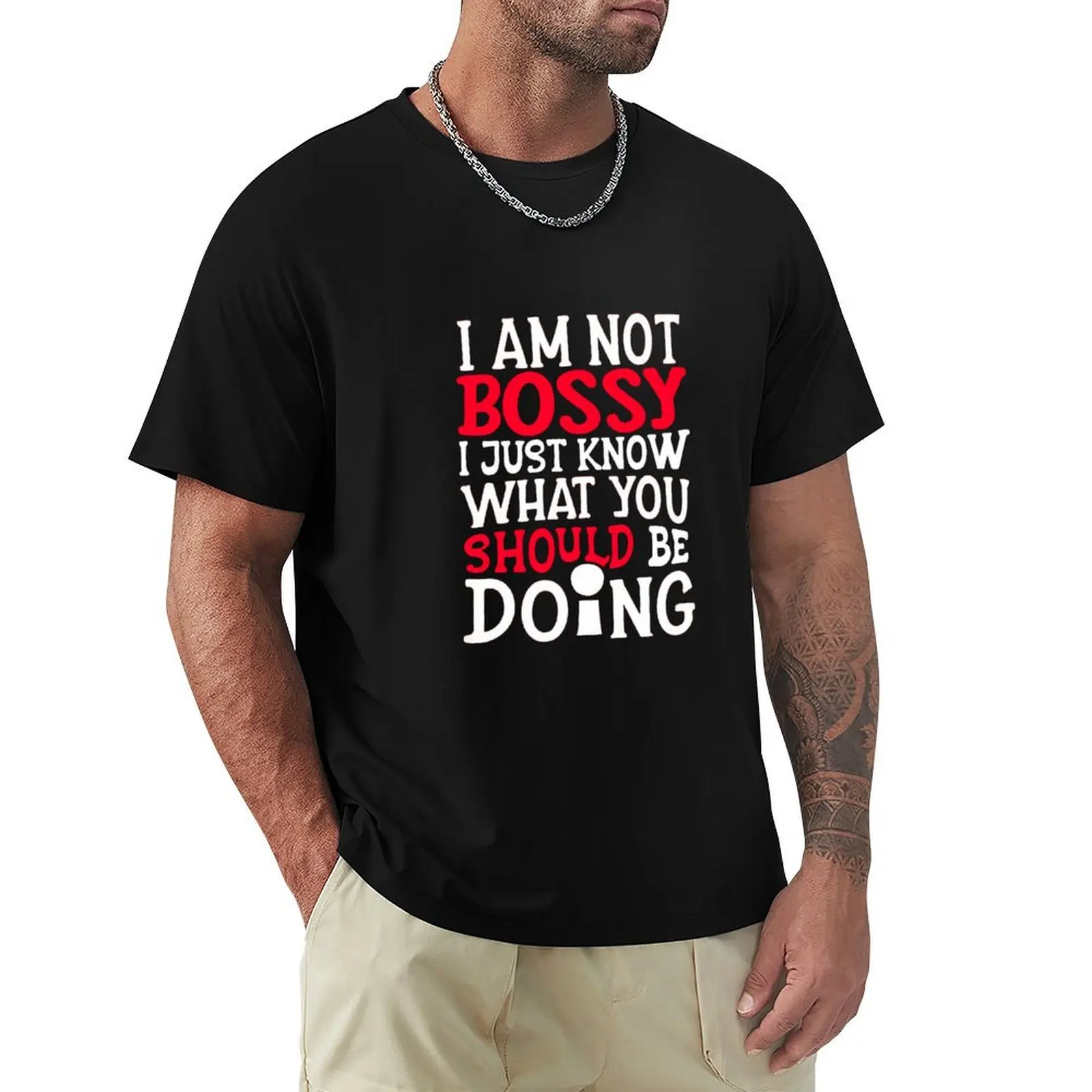 NO SOY IMPOSICIONISTA, SOLO SE CUAL ES LA COSECHA QUE DEBES ESTAR HACIENDO Camiseta minimalista informal de manga corta