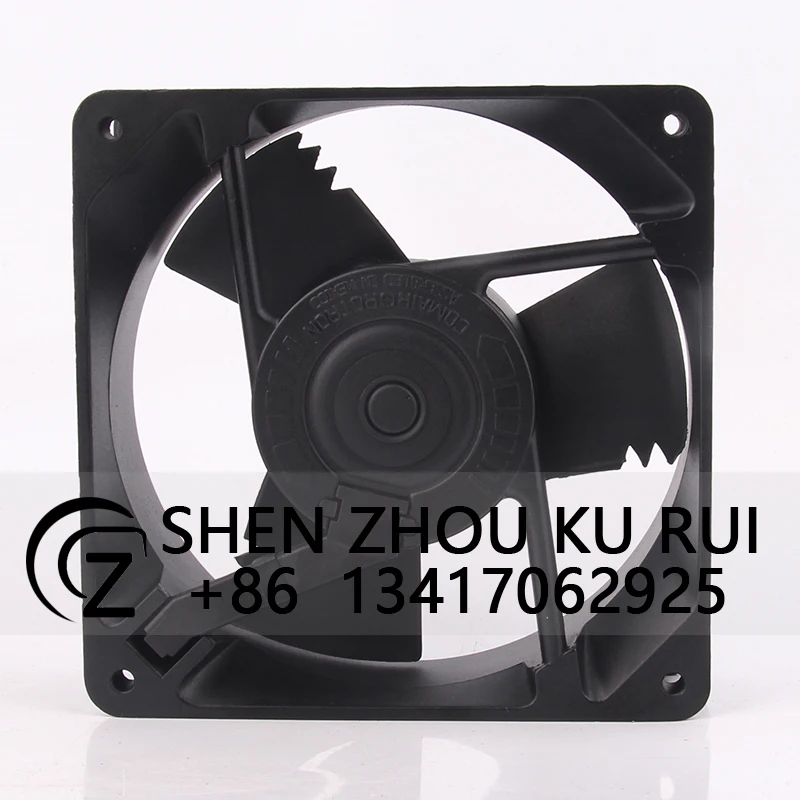 

MX3B3 Cooling Fan for COMAIR ROTRON AC230V 10/09A DC EC 120X120X38MM 12CM 12038 Dual Ball Bearing Three-blade 2 Terminals