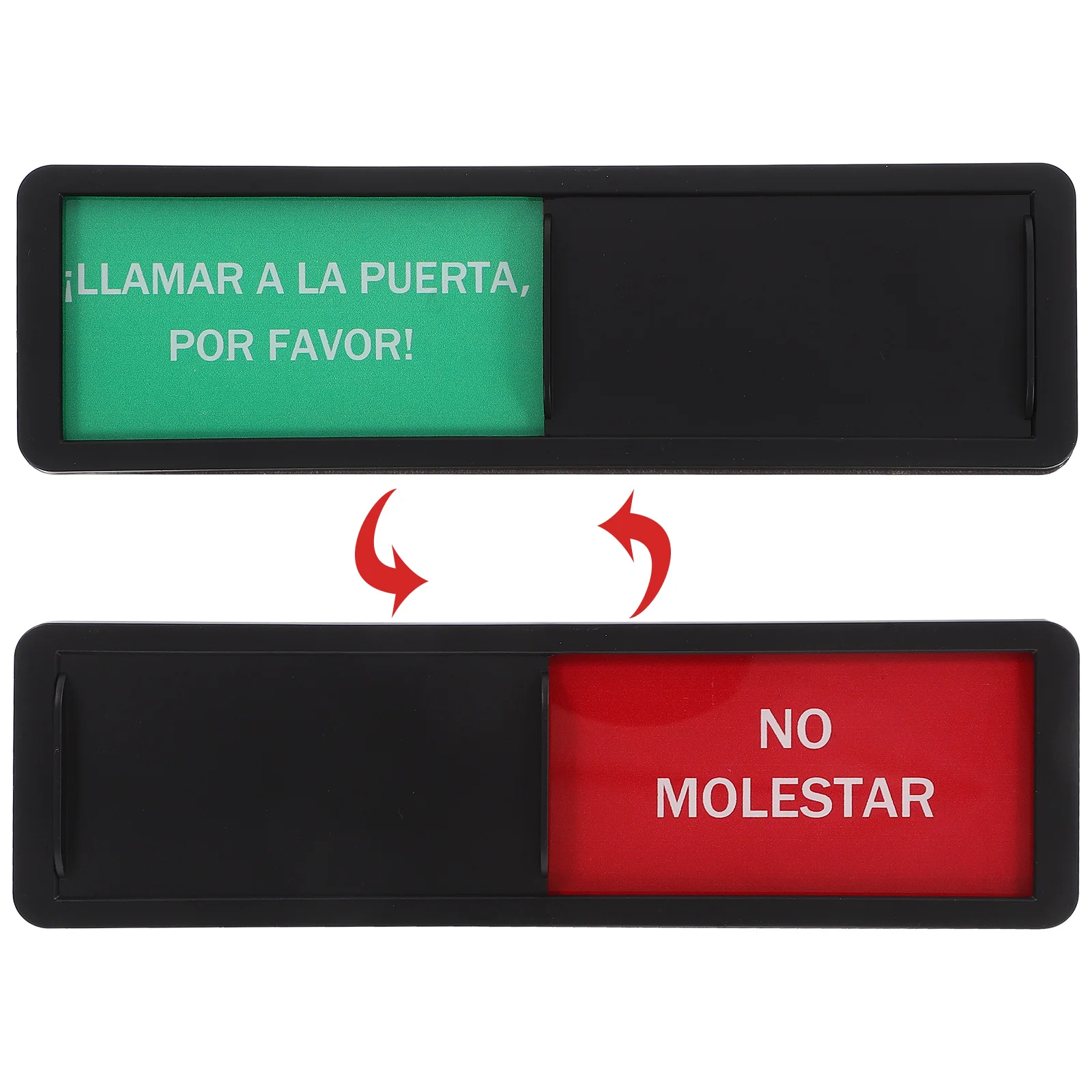 Status Switch Sign for Doors Conference Room Sliding Vacant Occupied Bold Color Easy Clean In Use Do Not Disturb Door