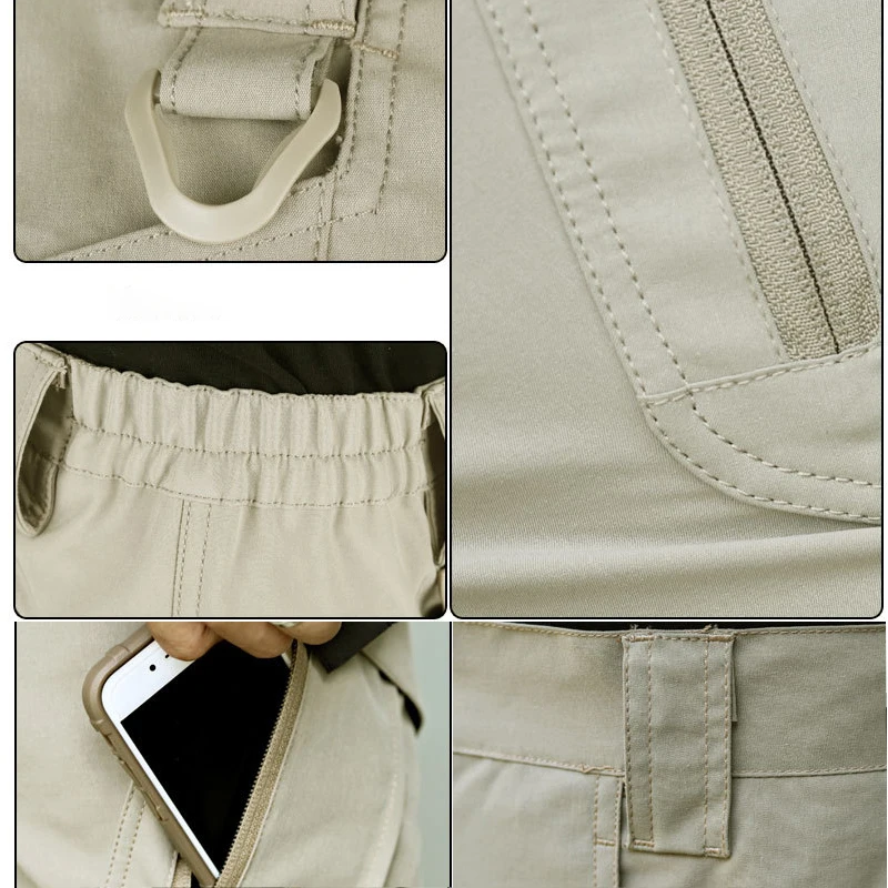 Shorts tácticos ripstop para caza y pesca al aire libre - imagen 4