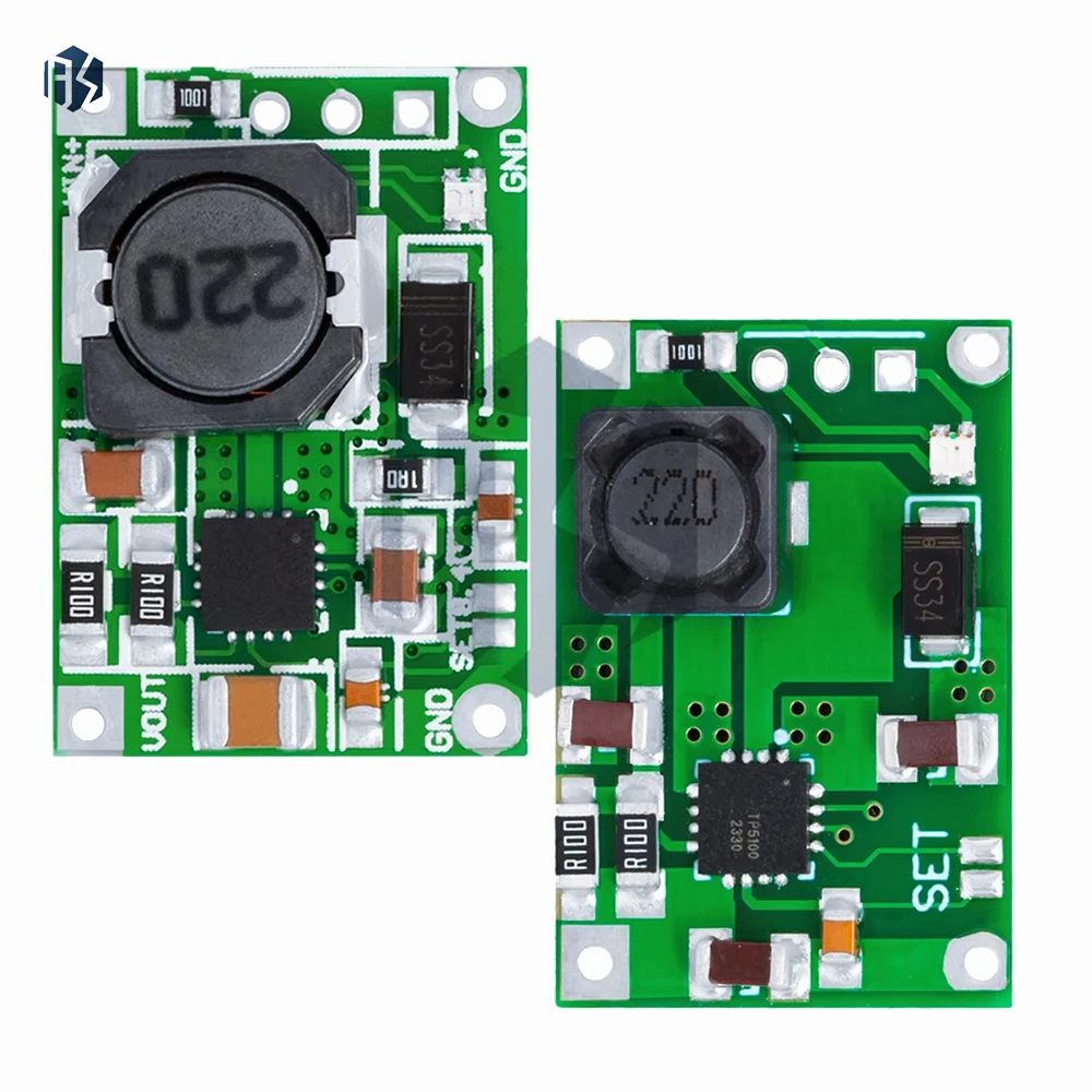 TP5100 Doppel-Einzel-Lithiumbatterie-Lademanagement, kompatible 2A wiederaufladbare Lithiumplatte