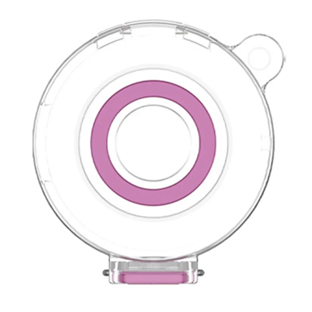 For Oura Ring Gen3 Charger Protective Case Transparent PC Hard Shell Smart Ring Charger Protective Sleeve Smart Ring Accessories