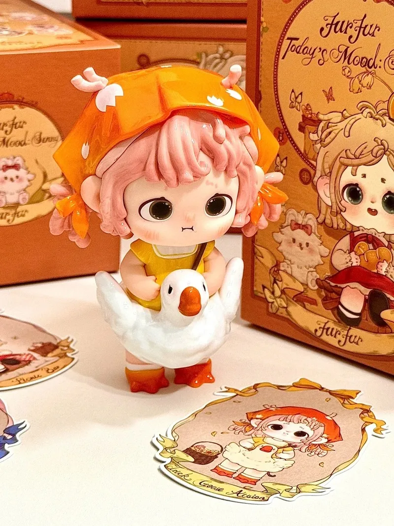 Heyone Fur Fur'S Doll Wonderful House Series Blind Box Dolls Kawaii Action Anime Figure Blind Box Toys Gril Collect Gifts