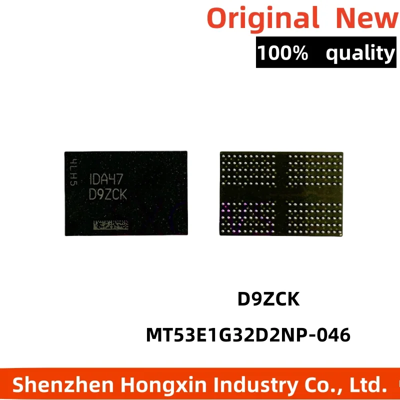 1 piece D9ZCK MT53E1G32D2NP-046 WT: A LPDDR4 32GB single 4G 200 ball chip