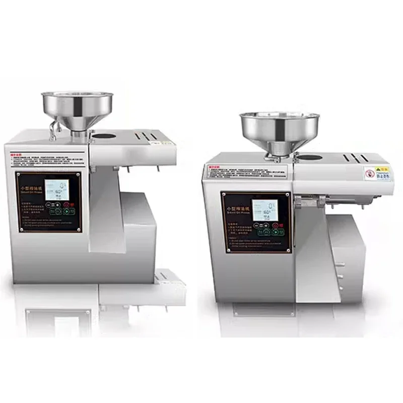 &1170W High Efficient Sunflower Oil Press Machine Automatic Peanut Oil Press Machine Stainless Steel Sesame Oil Press Machine