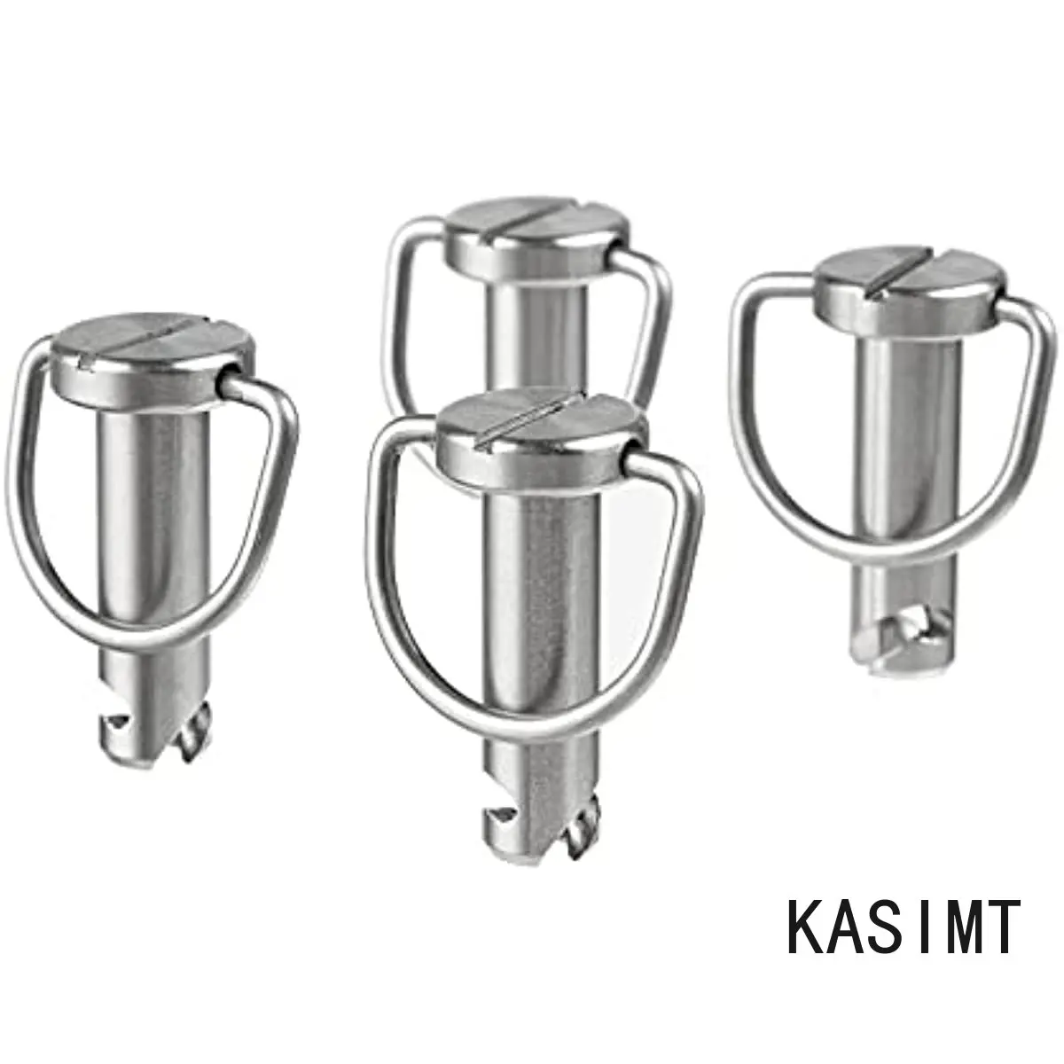 4-Pack 304 Stainless Steel Hard Saddlebag Mounting Pin Bolts for Harley Touring Softail Road King Street Glide Electra Glide
