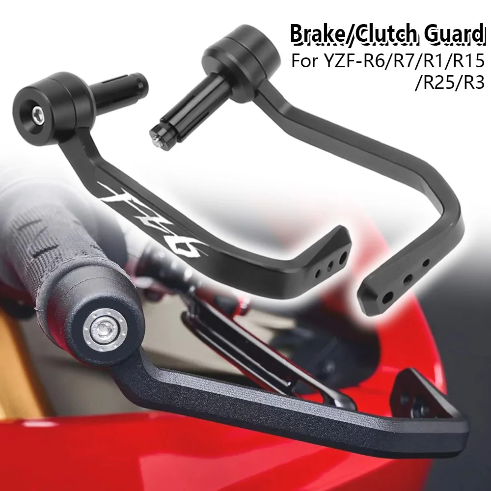

For YZF-R6 R7 R1 R15 R25 R3 Motorcycle CNC Aluminum Handlebar Grips Brake Clutch Levers Guard Protector for YZF R6/R7/R1/R15/R25