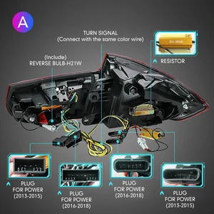 Full-LED-Auto-Schwanzleuchte, Signalwechsel mit sequentieller Indikator, BMW F35, F30, 318i, 318LI, 320i, 3 Serien, 2013-18, 2pcs 8 Hauptverkäufe BMW 320i LED Lantern - №3