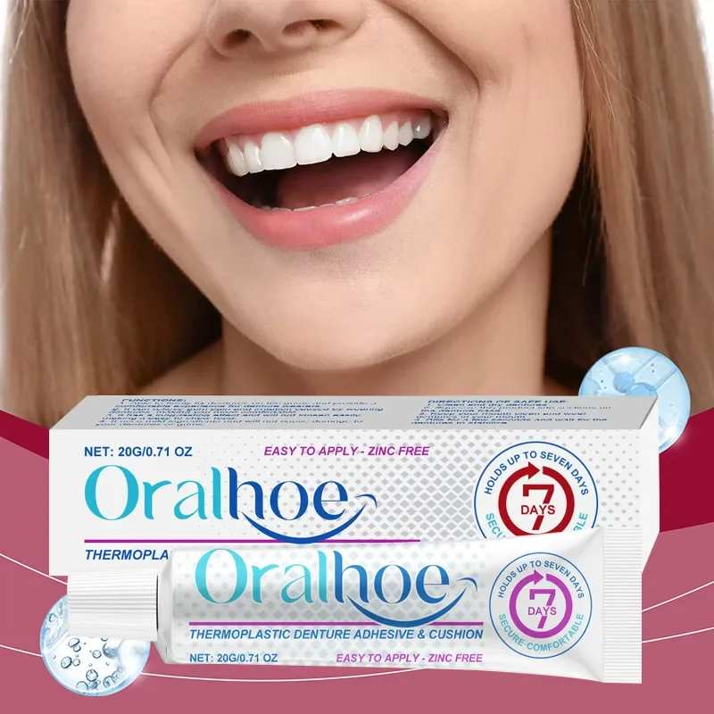 Thermoplastic Denture Adhesive &cushion Reduce Gum Pain Caused Friction Fixed Dentures Enhance Comfort Denture Care Products