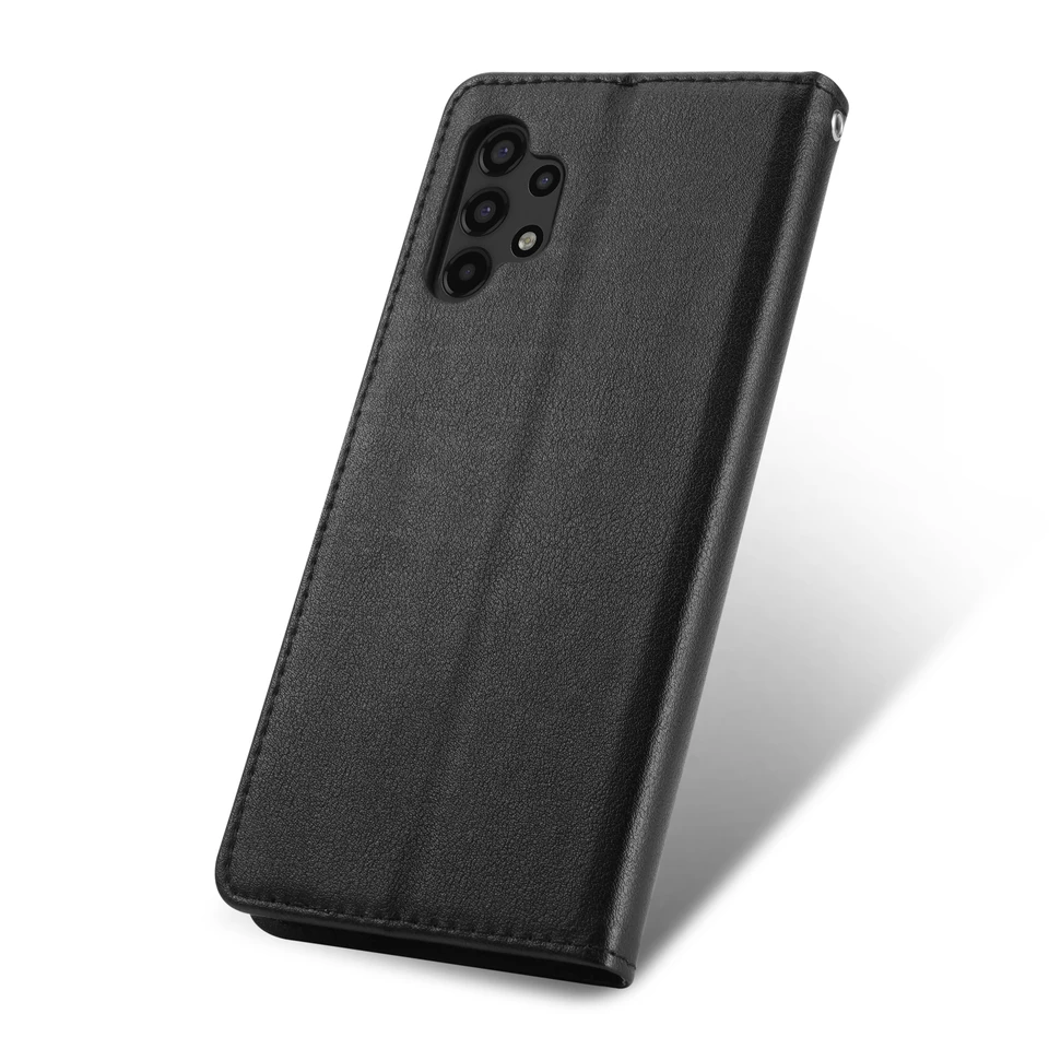 Funda tipo billetera con tapa para Xiaomi Redmi 13C 12 10 10A 10C 9 9A 9C 9T 8 8A 7 7A 6A 5 5A POCO M3 X3 X5 Pro NFC, funda de cuero PU 3