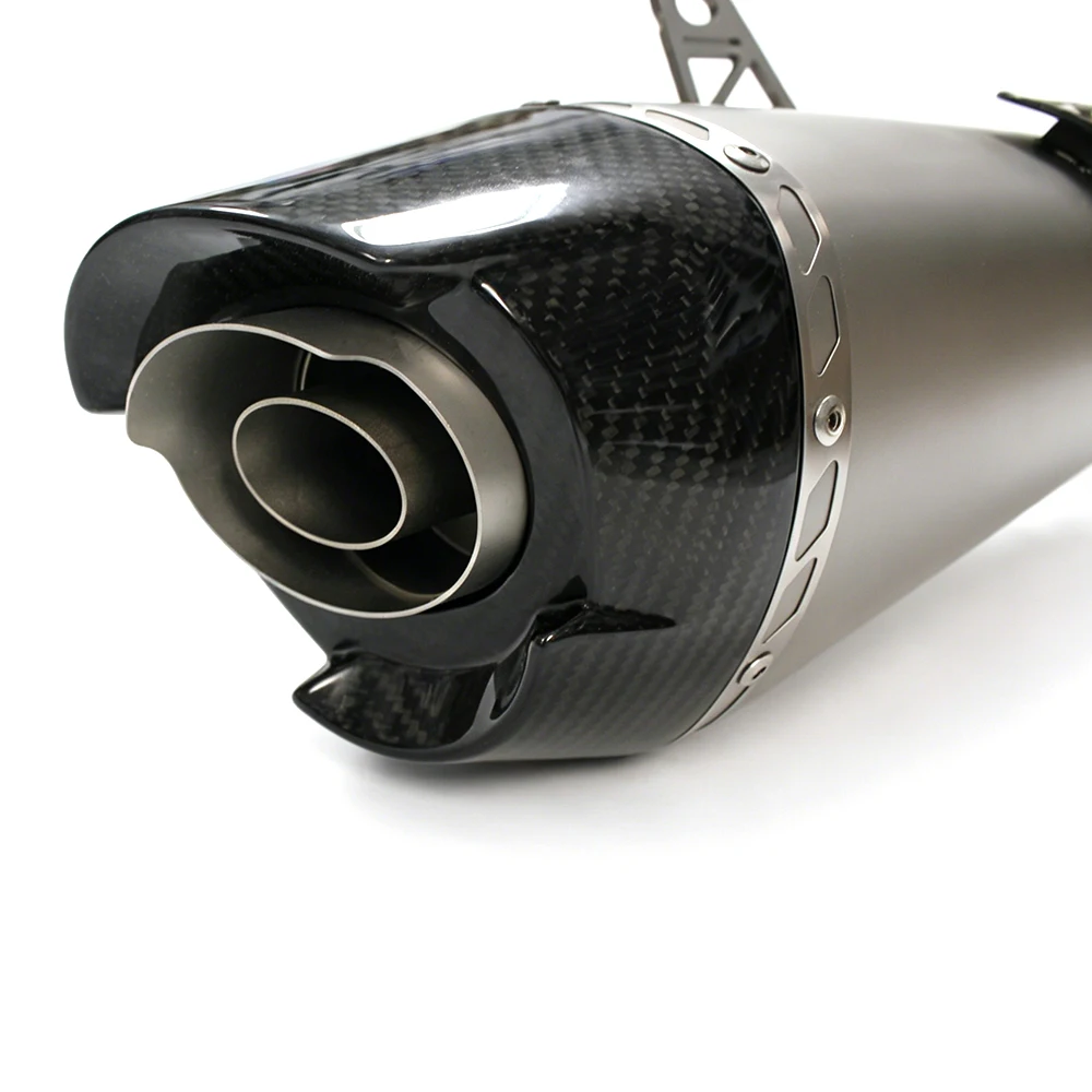 Motorcycle Exhaust Muffler Escape Systems Tube Header Front Link Pipe Slip On For Kawasaki Z900 2017-2021 for Alpha AT2 zx4r zx4