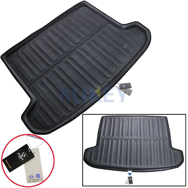 Tailored Boot Liner Tray For Kia Sportage QL 2016 2017 2018 2019 Car Rear Trunk Cargo Mat Floor Sheet Carpet Mud Protective Pad