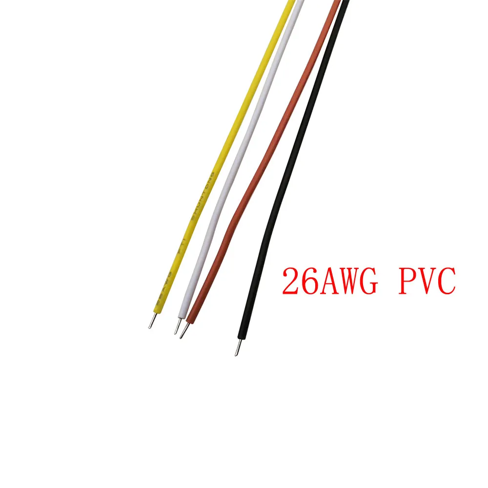 JST XH 2.54mm Pitch 4 Pin Male / Female Socket Connectors XH2.54 4 pin Connector Plug with 26AWG Wire Cable 20CM