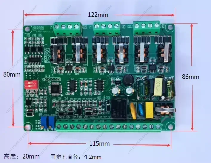 Three-phase SCR Trigger Board Thyristor Phase-shift Voltage Regulating Board