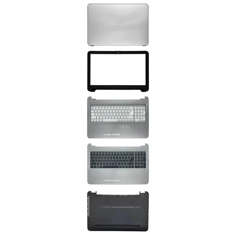 

For HP Pavilion 15-AY 15-BA 15-AC 15-AF TPN-C125 250 G4 250 G5 LCD Back Cover/Front Bezel/Hinges/Palmrest/Bottom Case 900263-001
