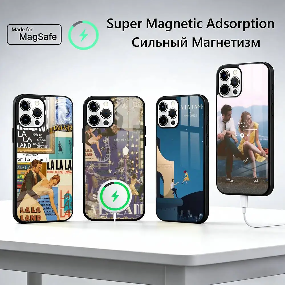 

Film La La Land Phone Case For iPhone17,16,15,14,13,12,11 Plus,Pro Max, New Magnetic Wireless Charging