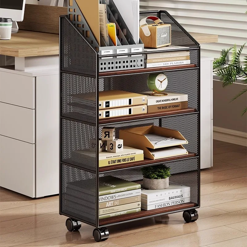 

-For Modern Nordic Multi Tier Storage Rack Organization Kitchen Movable Household Shelf Bookshelf Floor A492681&