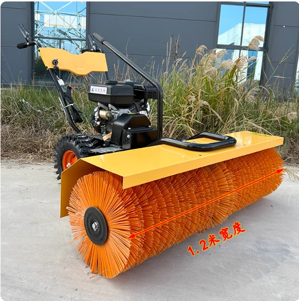 Compact Snow Blower for Dust Removal and Snow Clearing Residential Property and Pond Snow Removal Equipment A-Type Push-Type Sel
