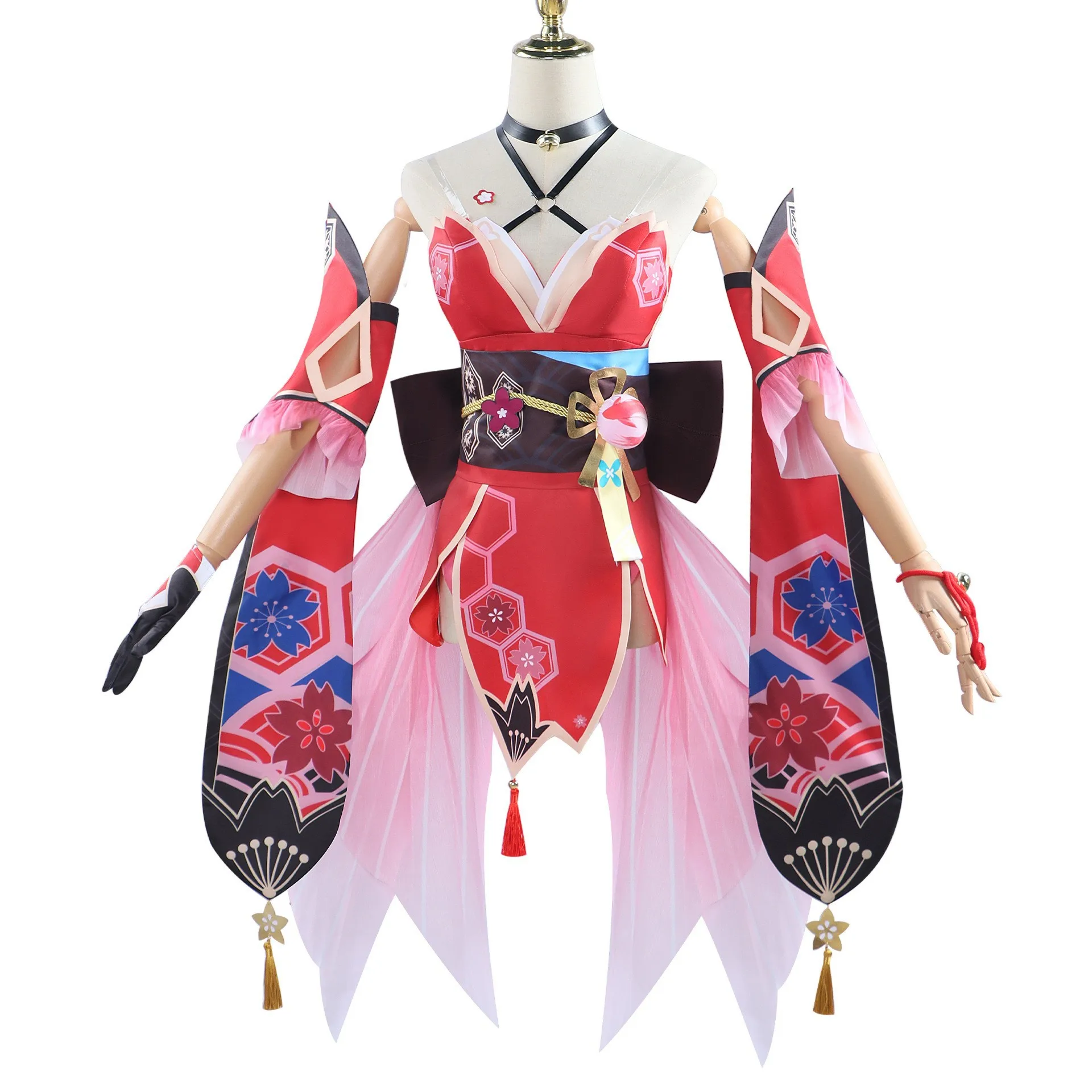 

Hanaikazari Cosplay Costume For Genshin Impact Star Rail Masked Fool Hanaikazari Cosplay Game Play Costume